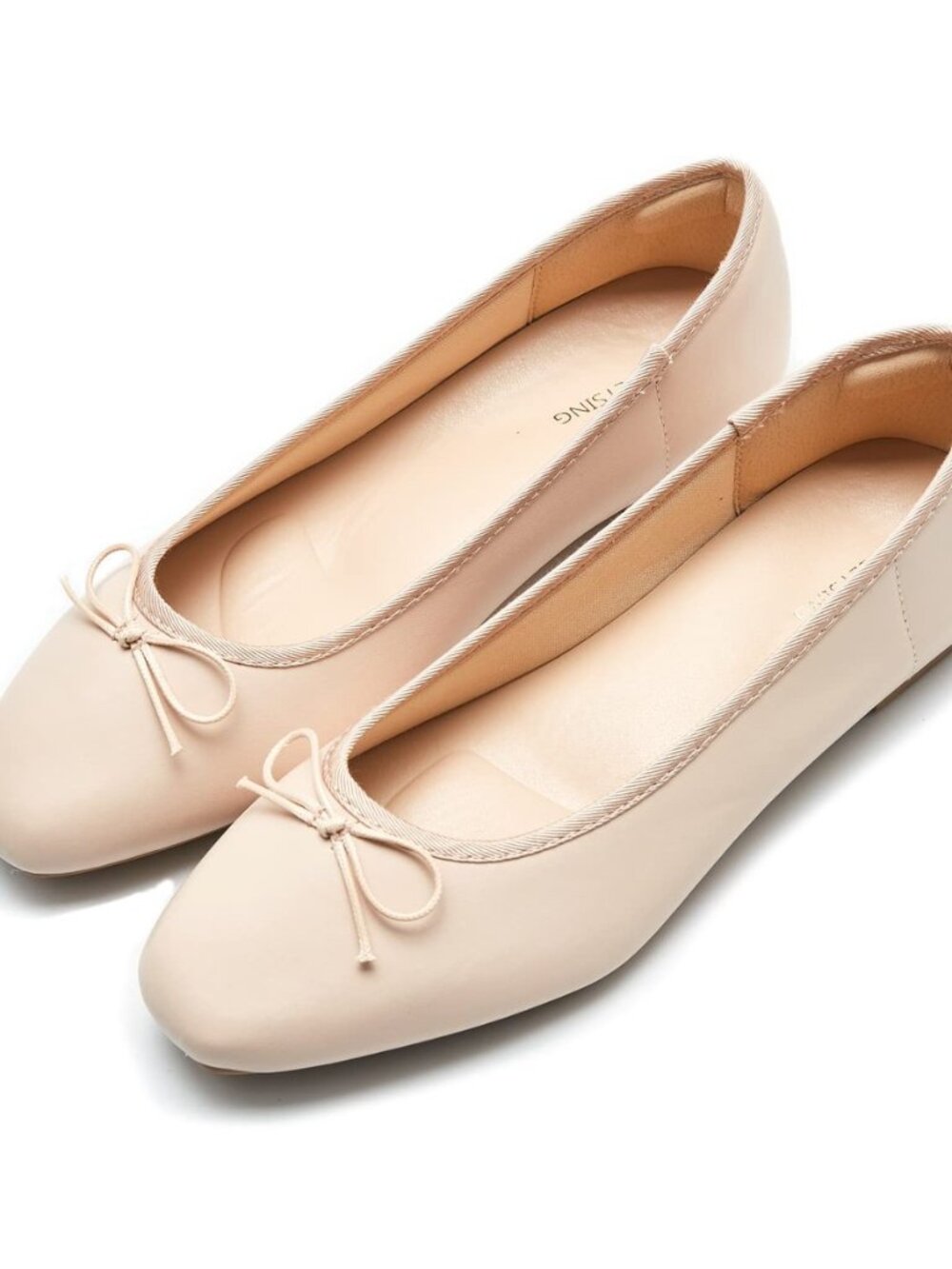 Women's Round Toe Ballet Flats Comfortable Bow Dressy Flats Shoes for Women